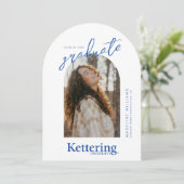 Kettering University Afstuderen Kaart (Staand voorkant)