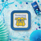 Kettering University Bulldogs Papieren Bordje (Feest)