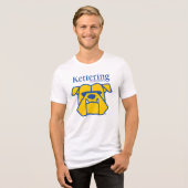 Kettering University Bulldogs Tri-Blend Shirt (Voorkant volledig)