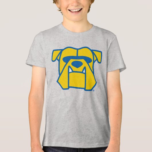 Kettering University Bulldogs Tri-Blend Shirt (Voorkant)