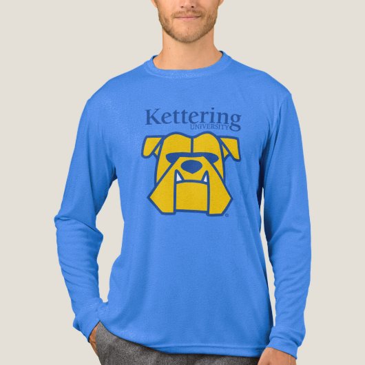 Kettering University Bulldogs Tri-Blend Shirt (Voorkant volledig)