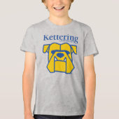 Kettering University Bulldogs Tri-Blend Shirt (Voorkant)