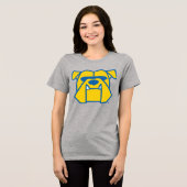 Kettering University Bulldogs Tri-Blend Shirt (Voorkant volledig)