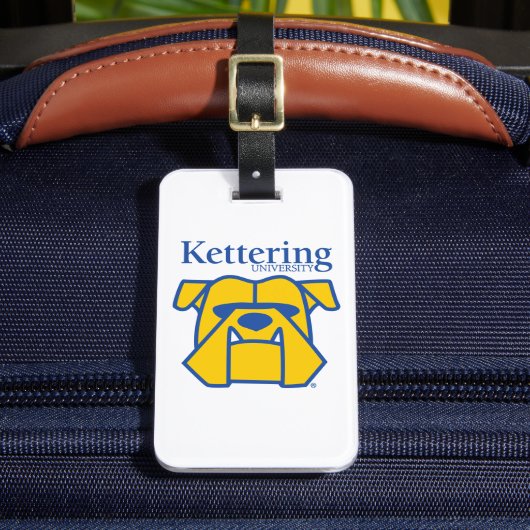 Kettering University-logo Bagagelabel (Voorkant Insitu 2)