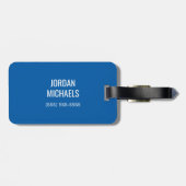 Kettering University-logo Bagagelabel (Achterkant horizontaal)