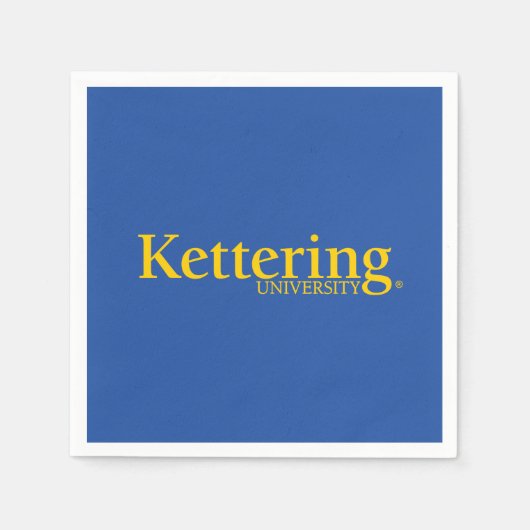 Kettering University-logo Servet (Voorkant)