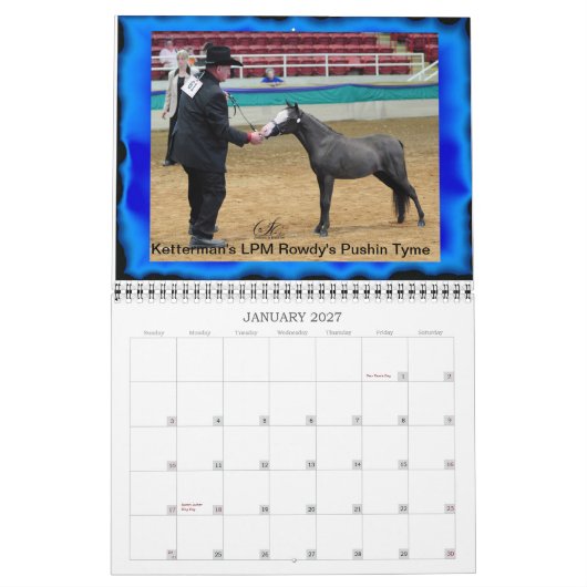 Ketterman's Lil Pondarosa Mini kalender (Jan 2027)