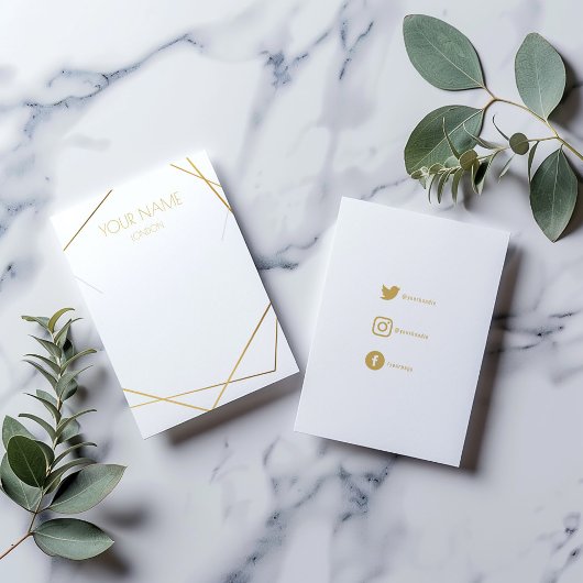 Ketting, armband met sociale pictogrammen visitekaartje