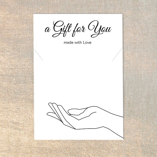 Ketting Bracelet Gift Display Holder Card Visitekaartje