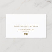 Ketting Bracelet Pastel Rainbow Wood display Contactkaartje (Achterkant)