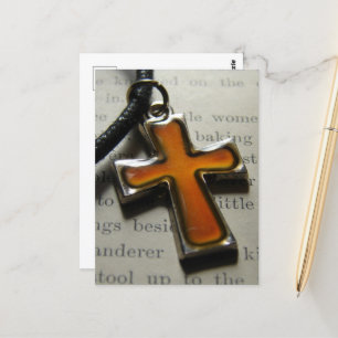 Ketting Cross Stilleven Briefkaart