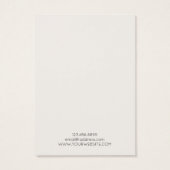 Ketting Display Kaart · Aardse palmbomen Vogels (Achterkant)