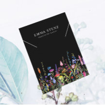 Ketting Display Kaart ・ Kleurrijke wilde Logo