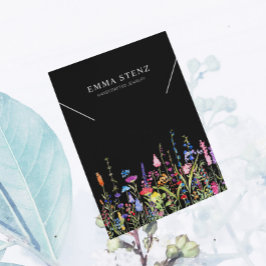 Ketting Display Kaart ・ Kleurrijke wilde Logo