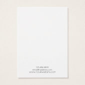 Ketting Display Kaart · Pastel palmboom (Achterkant)