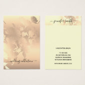 Ketting Display Kaart Romantisch Roze Blush (Voorkant /achterkant)