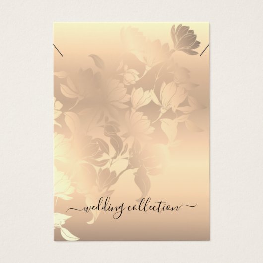 Ketting Display Kaart Romantisch Roze Blush (Voorkant)