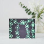 Ketting en Parels Briefkaart (Staand voorkant)