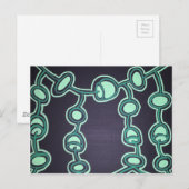 Ketting en Parels Briefkaart (Voorkant / Achterkant)