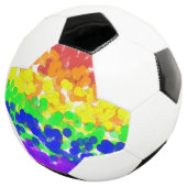 Ketting Gay Pride Bokeh Flag Voetbal (Drie kwart)
