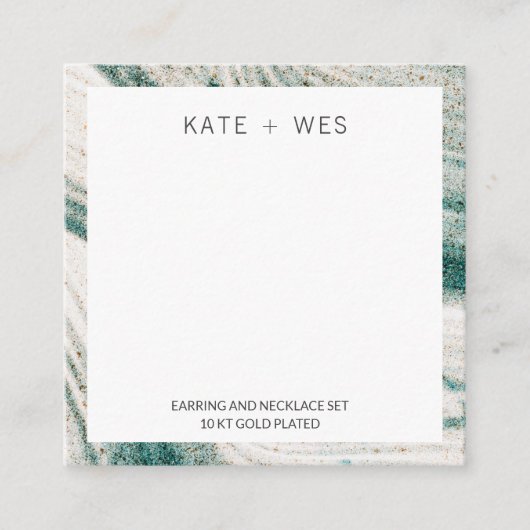 Ketting + Groene Rand die Kaart steunt (Voorkant)