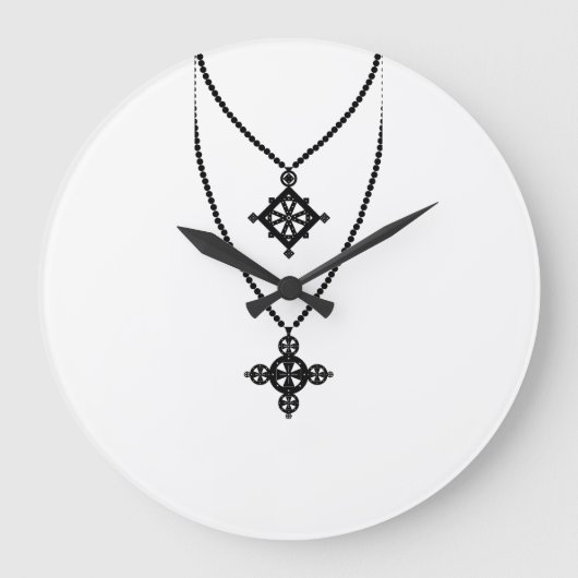 Ketting & Hanger Grote Klok (Voorkant)