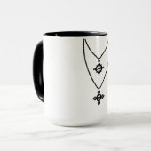 Ketting & Hanger Mok (Voorkant links)