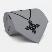 Ketting & Hanger Stropdas (Opgerold)