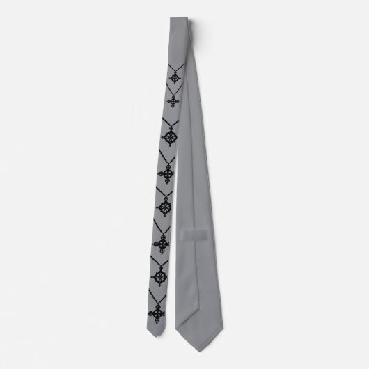 Ketting & Hanger Stropdas (Achterkant)