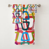 Ketting, ketting, ketting bad handdoek (Insitu)