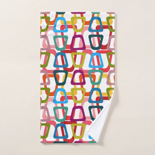 Ketting, ketting, ketting bad handdoek (Handdoek)