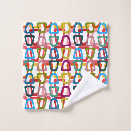 Ketting, ketting, ketting bad handdoek (Wasdoekje)