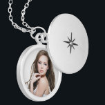 Ketting Locket Uw foto toevoegen<br><div class="desc">Ketting Locket Voeg uw foto toe Sweet 16 Quinceanera Verjaardag baby foto Vriendje Vriendin Gift</div>