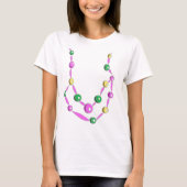 Ketting Mardi Gras Bead T-shirt (Voorkant)