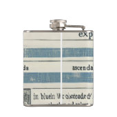 Ketting met een marien thema heupfles (Achterkant)