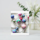 ketting met meerdere kleuren briefkaart (Staand voorkant)