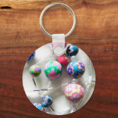 ketting met meerdere kleuren sleutelhanger (Voorkant)