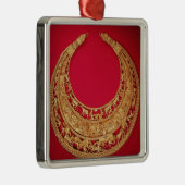 Ketting met pastorale scènes metalen ornament (Rechts)