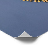 Ketting met riemen poster (Hoek)