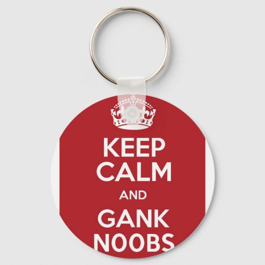 Ketting met toonaangevende n00bs sleutelhanger (Voorkant)