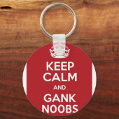 Ketting met toonaangevende n00bs sleutelhanger (Voorkant)