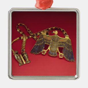 Ketting met vulkaanhanger metalen ornament