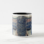 Ketting met vulkaanhanger tweekleurige koffiemok (Center)