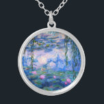 Ketting Monet Water Lilies<br><div class="desc">Monet Water Lilies ketting. Olieverf op canvas vanaf 1916. Monet schilderde zijn beroemde waterlelie obsessief in de laatste jaren van zijn loopbaan, waarbij hij inspiratie putte uit het licht van de zon en het verschuivende effect ervan op het water, de aquatische bloemen en de bladeren. Dit schilderij is voorzien van...</div>