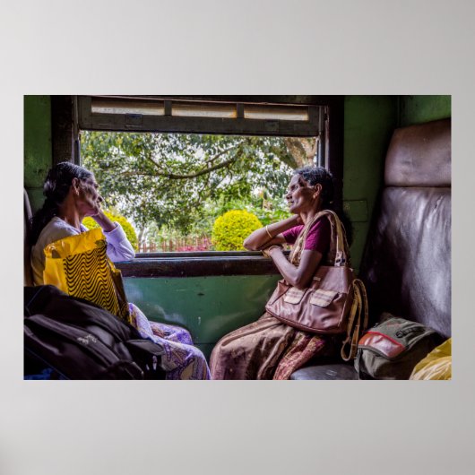 Ketting op de trein poster (Voorkant)