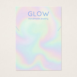Ketting Rainbow Pastels-kaart Visitekaartje