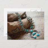 Ketting te koop, Santa Fe, New Mexico. Verenigde S Briefkaart (Voorkant / Achterkant)