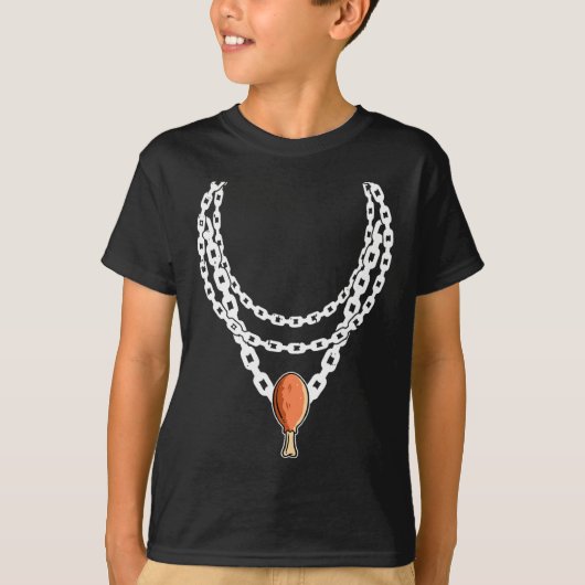 Ketting Turkey leg Pendant Thanksgiving Day Herfst T-shirt (Voorkant)
