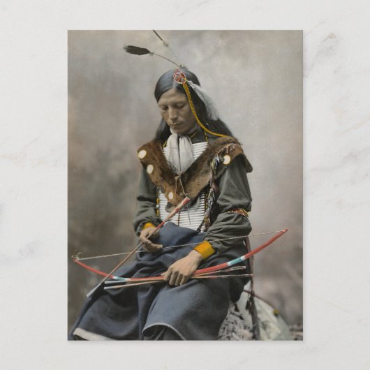 Ketting van Bone, chef 1899 van de Raad Briefkaart (Voorkant)