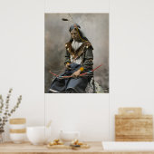 Ketting van Bone, chef 1899 van de Raad Poster (Keuken)